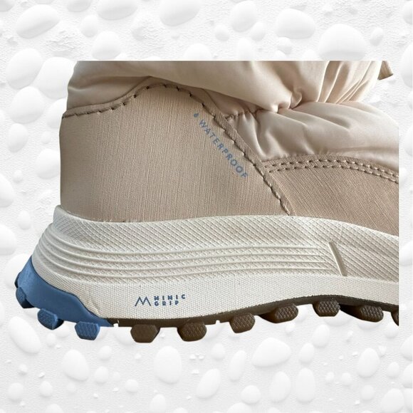 CLARKS ATL Trek Ice Waterproof Boots - Ivory Combo NWT Size 8 - Picture 3 of 11